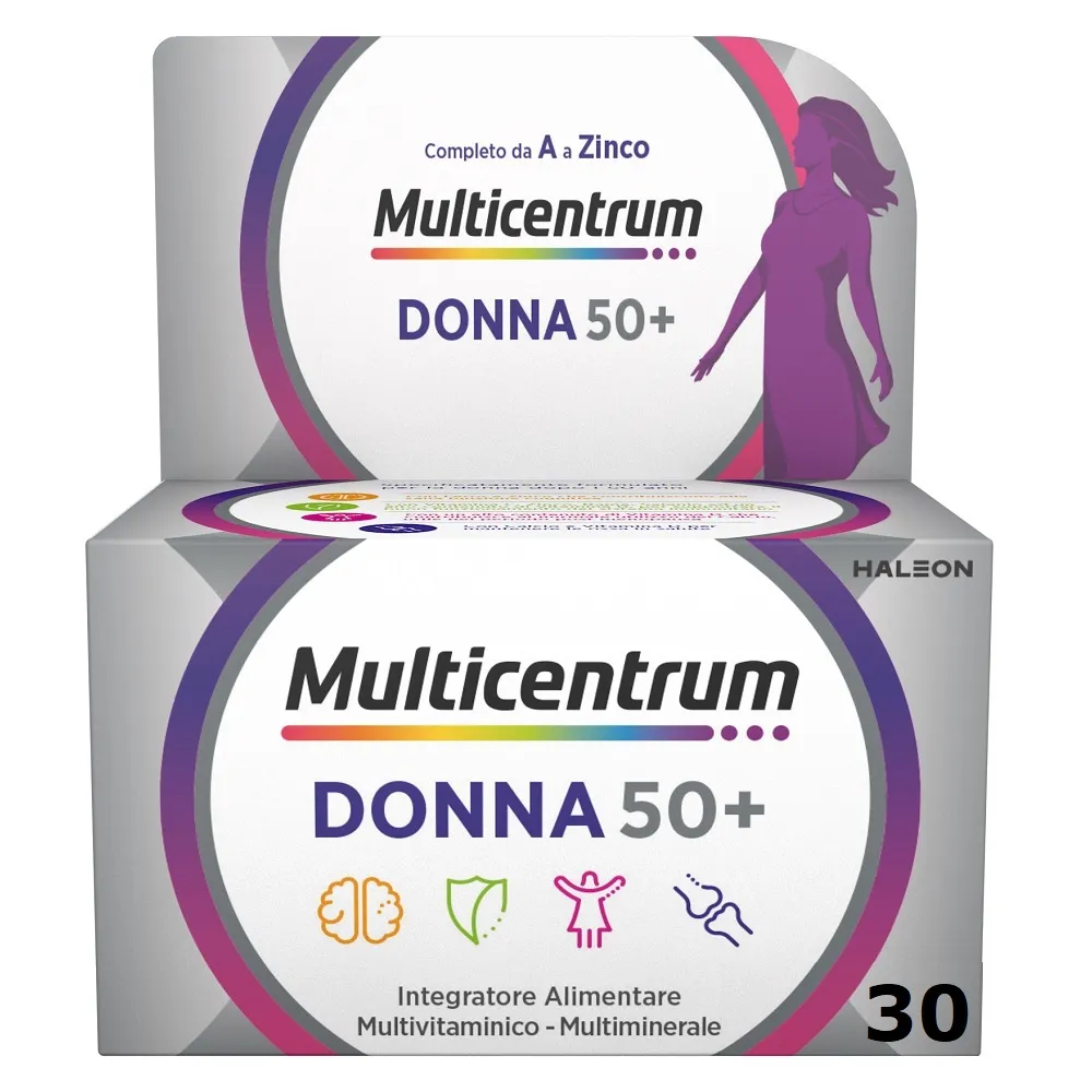 Multicentrum Woman 50 + 30 таблеток Мультивитаминная добавка для женщин
Multicentrum Woman 50 + 30 таблеток Мультивитаминная добавка для женщин