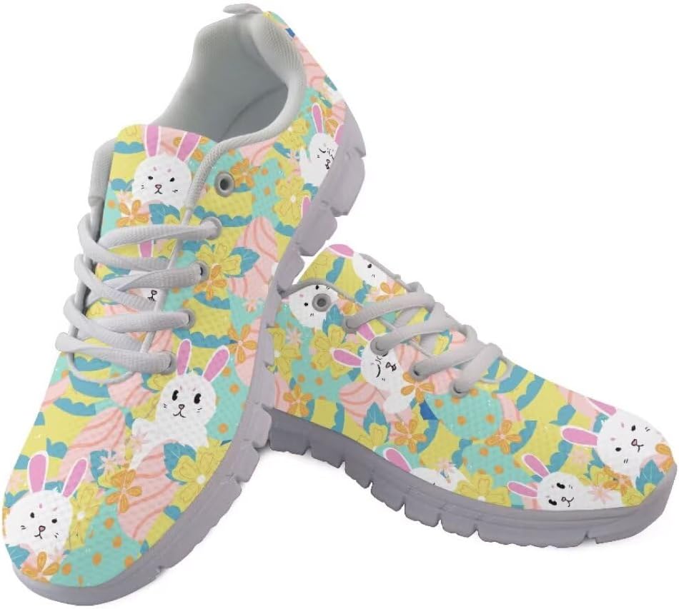 Кроссовки для улицы Jeiento для женщин, мужчин и подростков, с нескользящей подошвой, модные сетчатые спортивные кроссовки для занятий в тренажерном зале и повседневной носки для девушек-подростков, Cartoon Bunny Easter Eggs
Кроссовки для улицы Jeiento для женщин, мужчин и подростков, с нескользящей подошвой, модные сетчатые спортивные кроссовки для занятий в тренажерном зале и повседневной носки для девушек-подростков, Cartoon Bunny Easter Eggs
