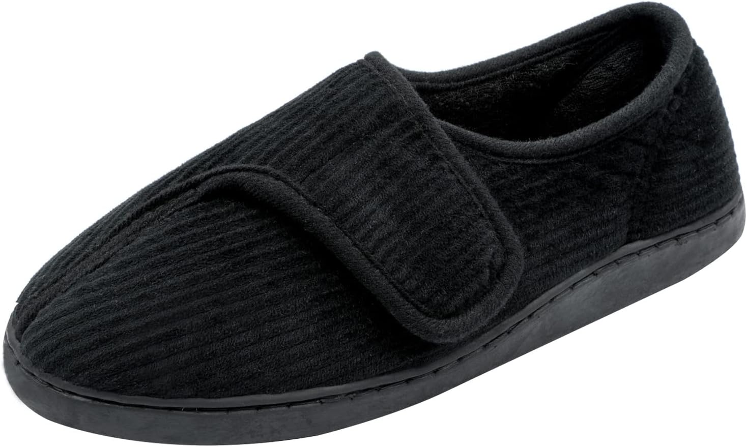 Домашние тапочки Git-up Men с эффектом памяти для диабетиков, регулируемые для артрита и отечности, для опухших ног, широкие, удобные, мягкие, с нескользящей подошвой, больших размеров, для дома и улицы, черный
Домашние тапочки Git-up Men с эффектом памяти для диабетиков, регулируемые для артрита и отечности, для опухших ног, широкие, удобные, мягкие, с нескользящей подошвой, больших размеров, для дома и улицы, черный