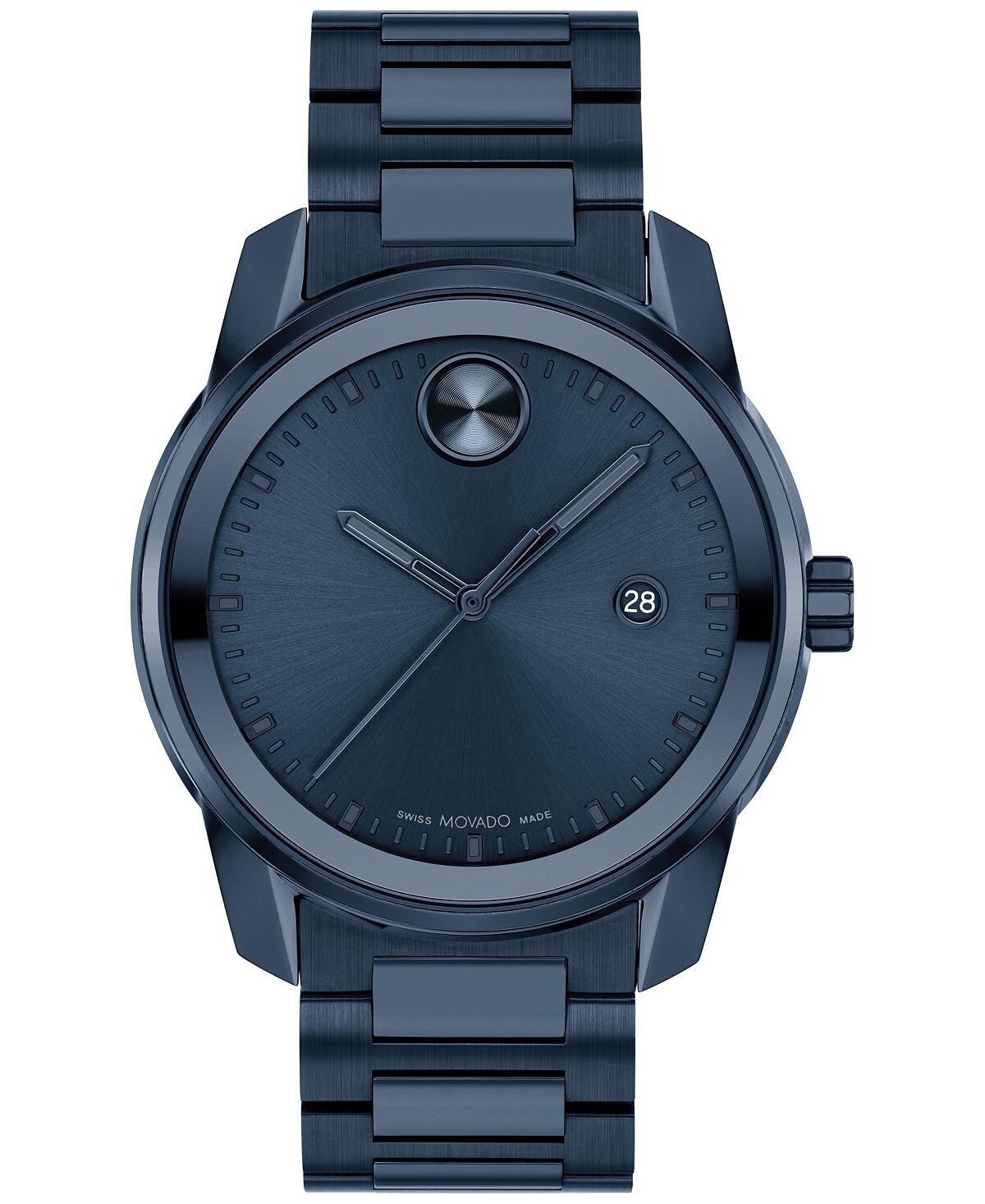 Мужские часы Swiss Bold Verso Blue со стальным браслетом с ионным покрытием, 42 мм Movado
Мужские часы Swiss Bold Verso Blue со стальным браслетом с ионным покрытием, 42 мм Movado