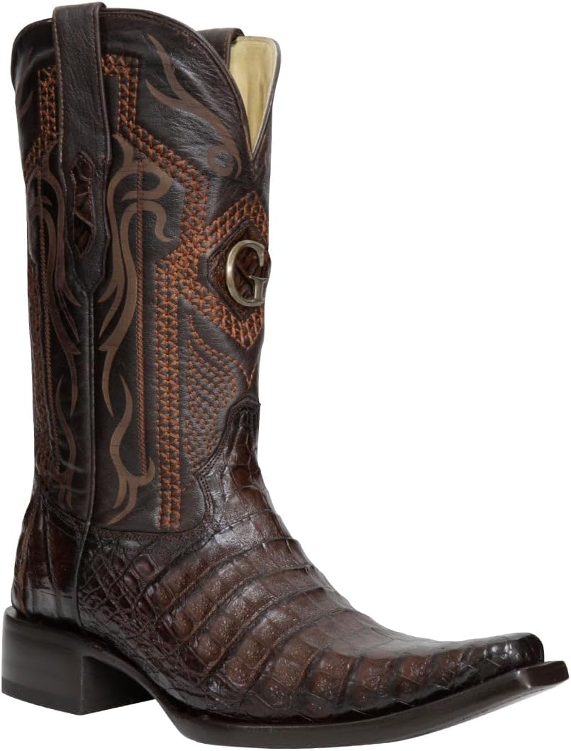 Мужские ковбойские сапоги El General с экзотической кожей каймана - коричневые Generic
Мужские ковбойские сапоги El General с экзотической кожей каймана - коричневые Generic