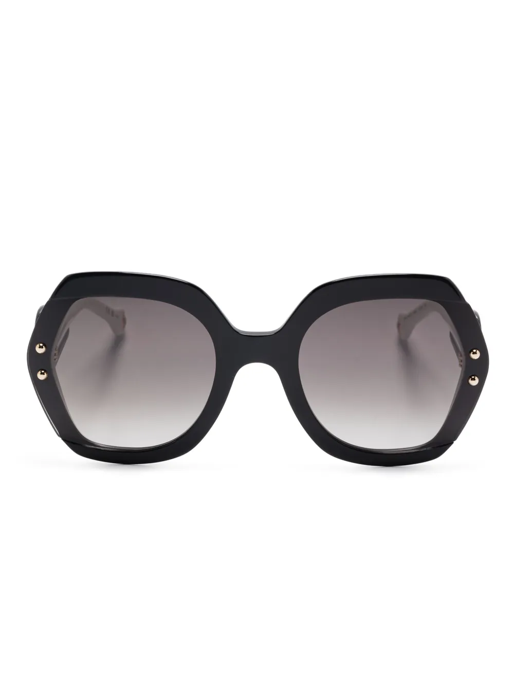Солнцезащитные очки в массивной оправе Carolina Herrera, черный
Солнцезащитные очки в массивной оправе Carolina Herrera, черный