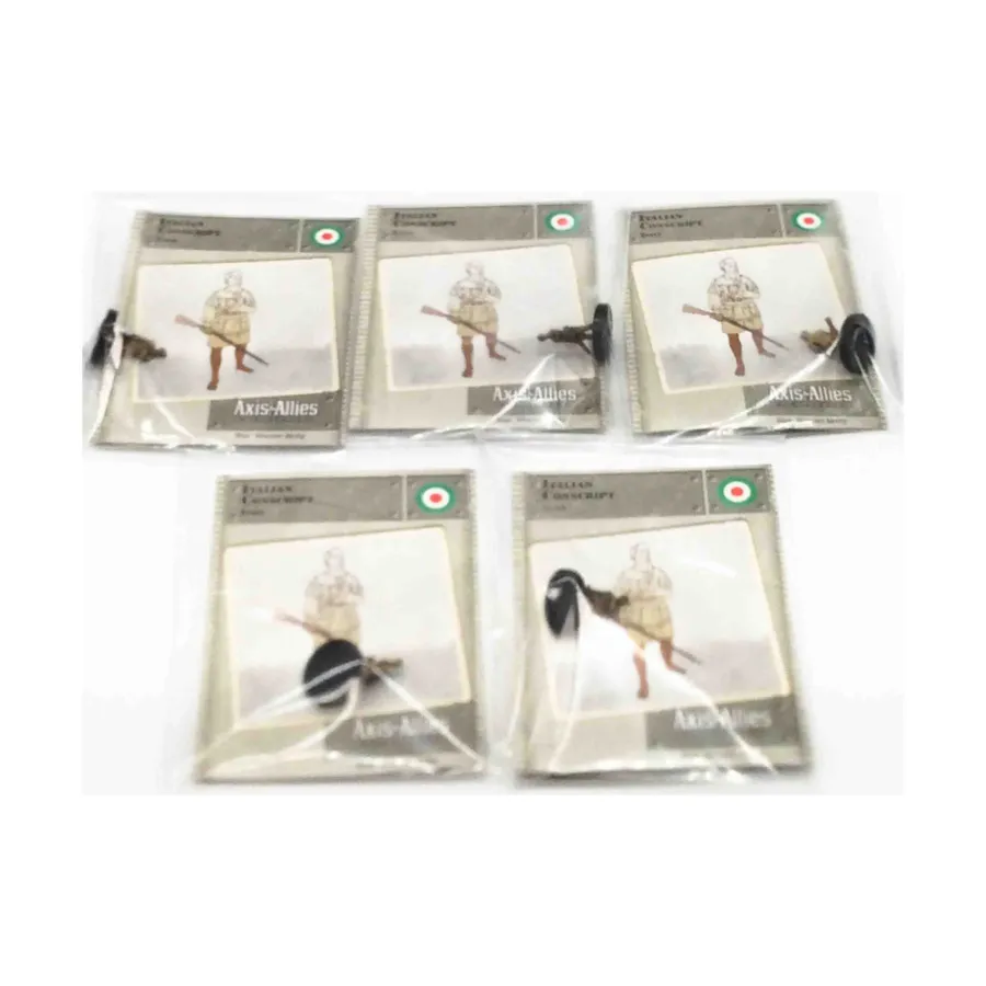 Итальянский призывник (С) x5, Axis & Allies - Collectible Miniatures Game - North Africa 1940-1943 Singles
Итальянский призывник (С) x5, Axis & Allies - Collectible Miniatures Game - North Africa 1940-1943 Singles