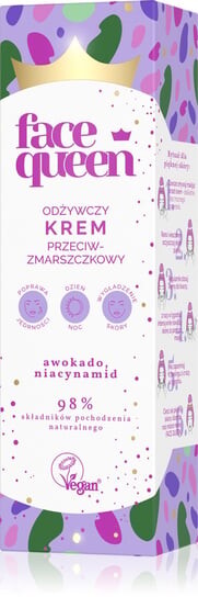 Питательный крем против морщин, 50 мл Face Queen, inna
Питательный крем против морщин, 50 мл Face Queen, inna