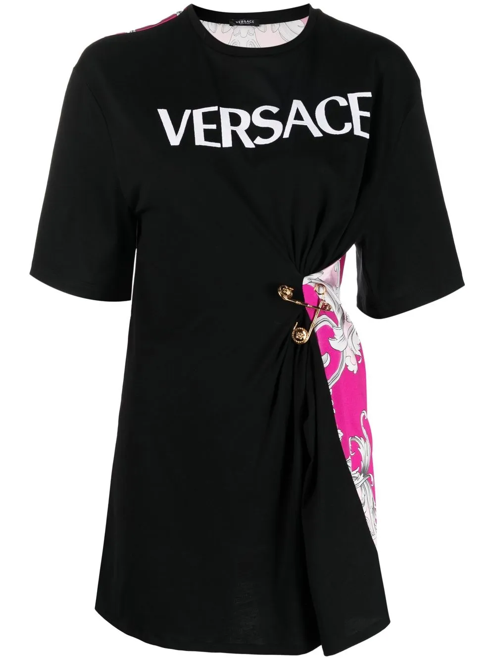 Футболка с принтом safety pin baroque VERSACE, черный
Футболка с принтом safety pin baroque VERSACE, черный