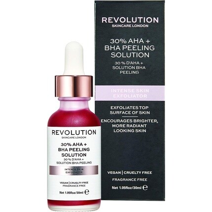 Revolution Skincare Intense Skin Exfoliator 30% Отшелушивающее средство Aha Bha, Makeup Revolution
Revolution Skincare Intense Skin Exfoliator 30% Отшелушивающее средство Aha Bha, Makeup Revolution