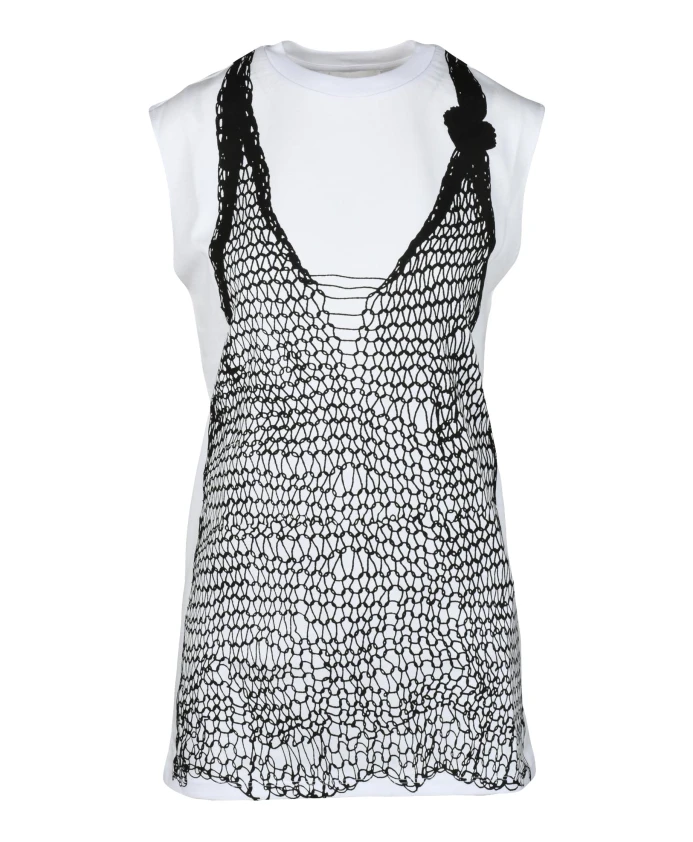 Хлопковая футболка Sportmax, черный
Хлопковая футболка Sportmax, черный