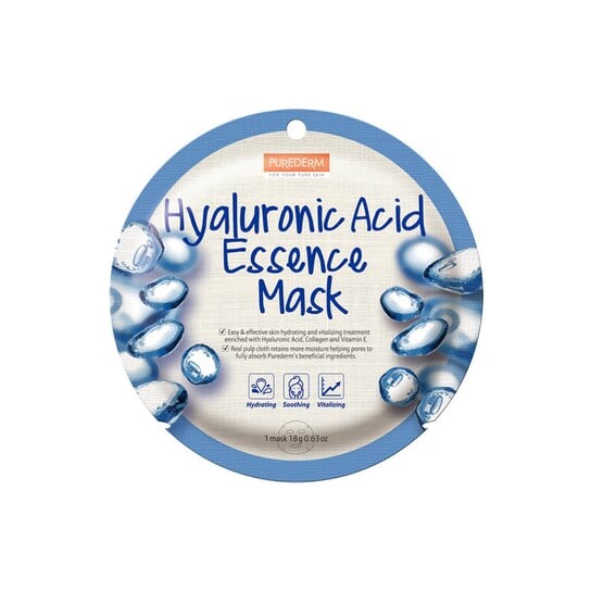 Тканевая маска с гиалуроновой кислотой 18г Purederm, Hyaluronic Acid Essence Mask
Тканевая маска с гиалуроновой кислотой 18г Purederm, Hyaluronic Acid Essence Mask