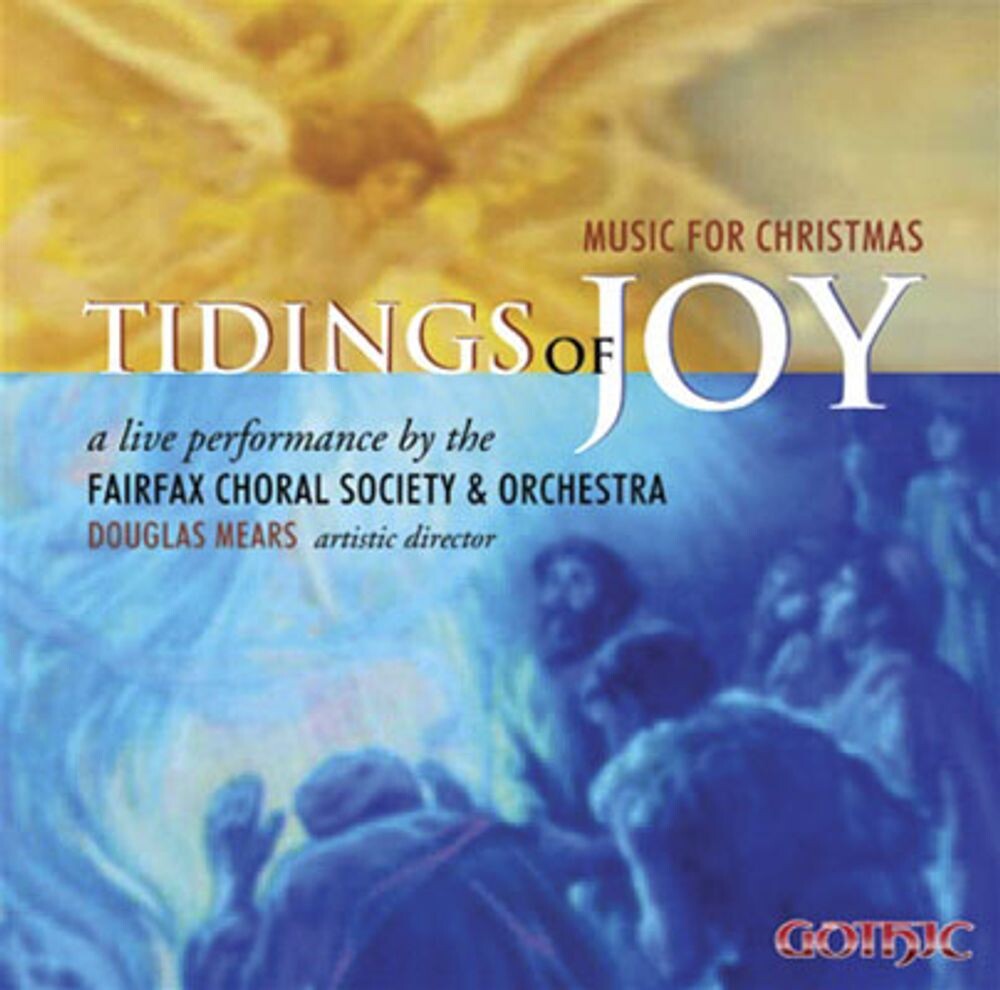 Диск CD Tidings Of Joy: Music For Christmas - Douglas Mears, Fairfax Choral Society, Fairfax Symphony Orchestra
Диск CD Tidings Of Joy: Music For Christmas - Douglas Mears, Fairfax Choral Society, Fairfax Symphony Orchestra