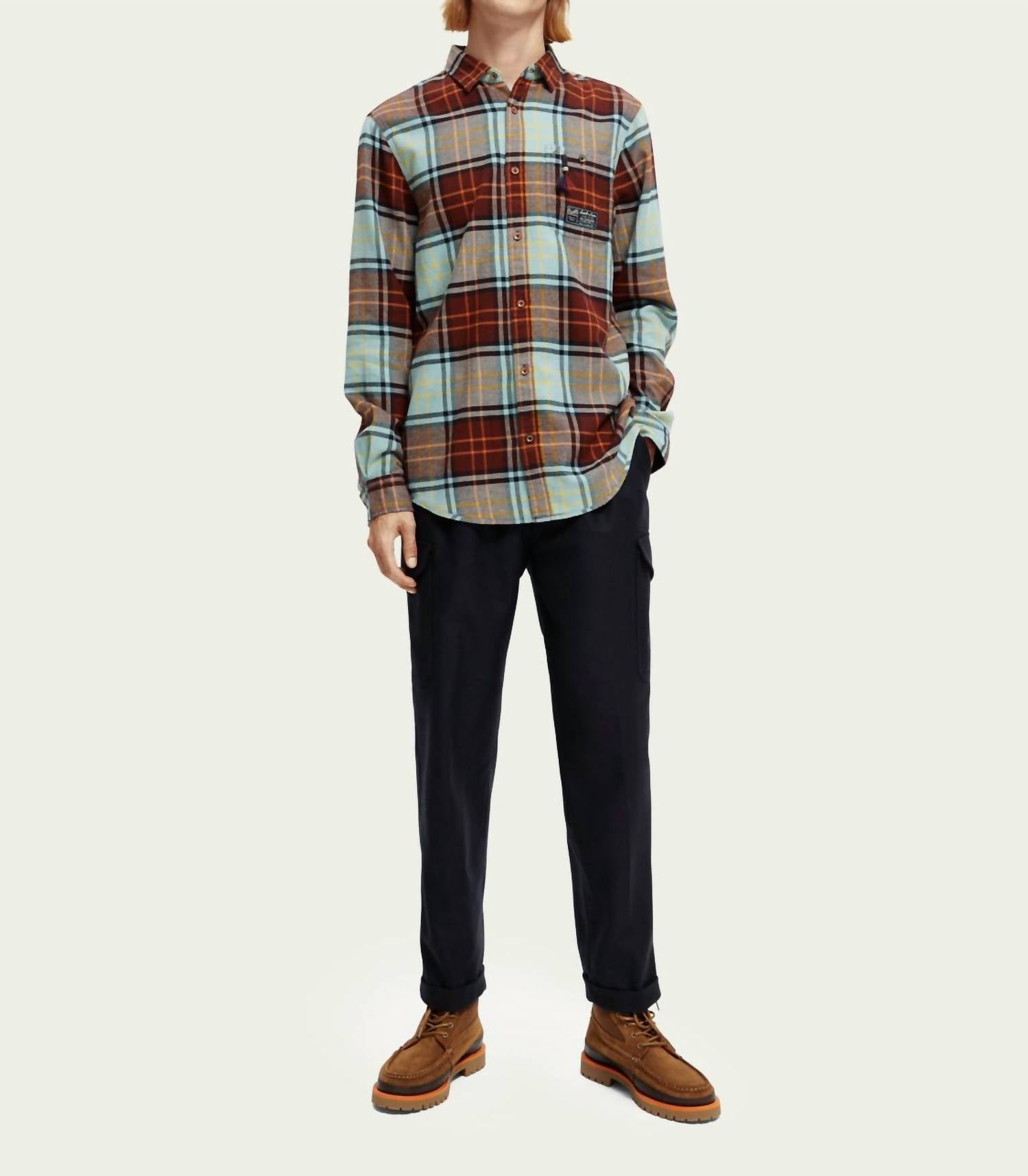 Рубашка из фланели с начесом в клетку, многоцветная SCOTCH & SODA, цвет multi
Рубашка из фланели с начесом в клетку, многоцветная SCOTCH & SODA, цвет multi