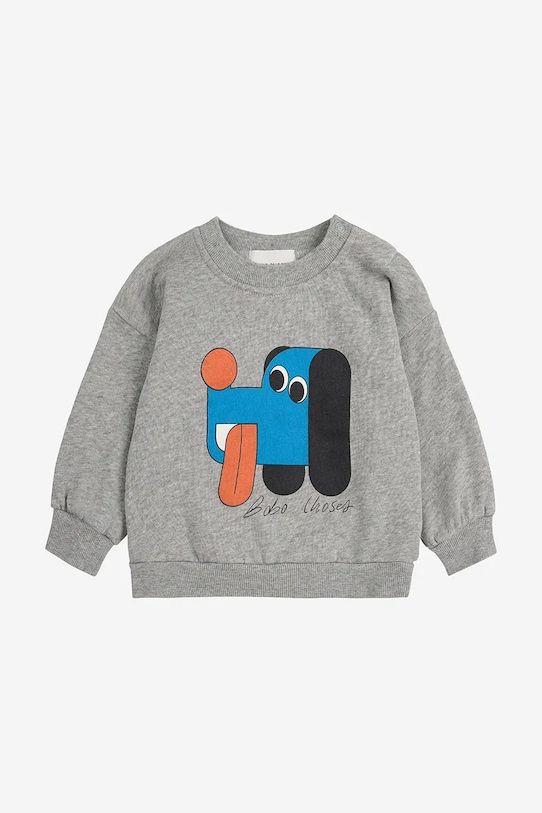 Хлопковая толстовка для малышей Doggy Mate Bobo Choses, серый
Хлопковая толстовка для малышей Doggy Mate Bobo Choses, серый