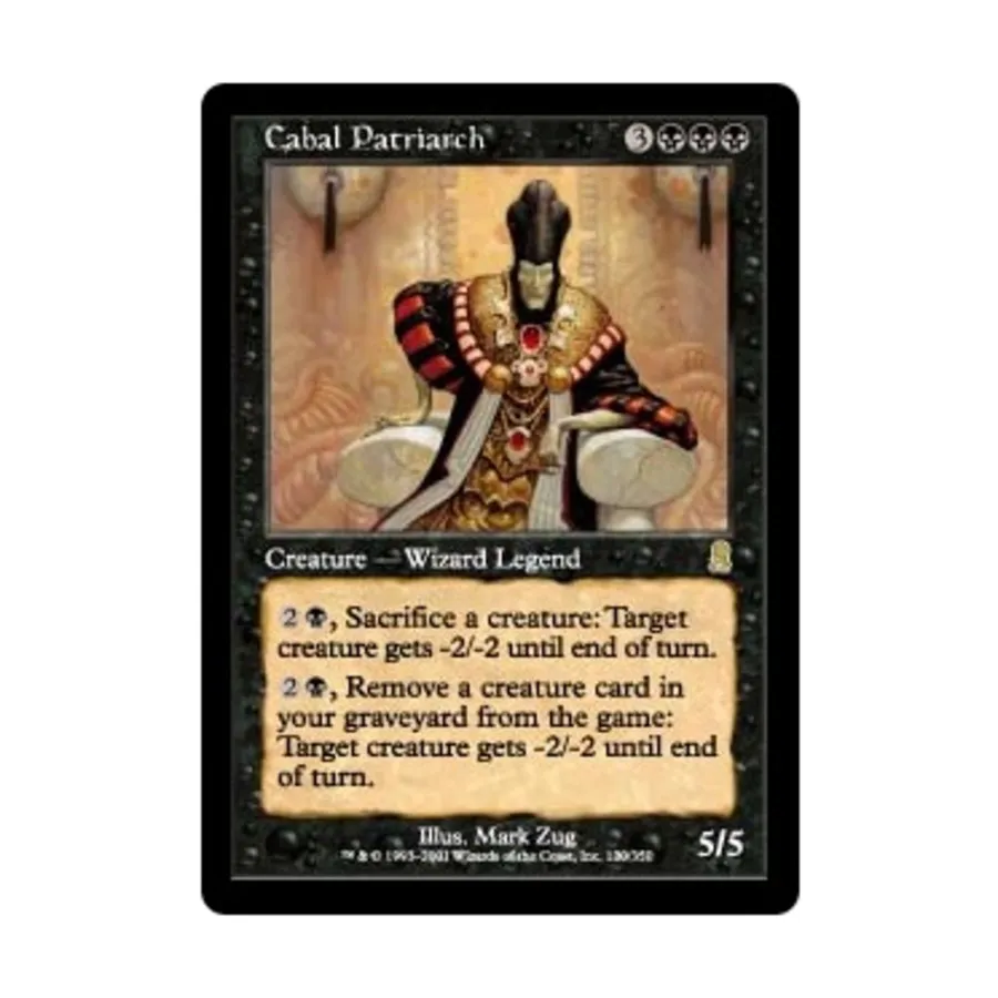 CCG Патриарх Кабала (R), MTG - Odyssey
CCG Патриарх Кабала (R), MTG - Odyssey