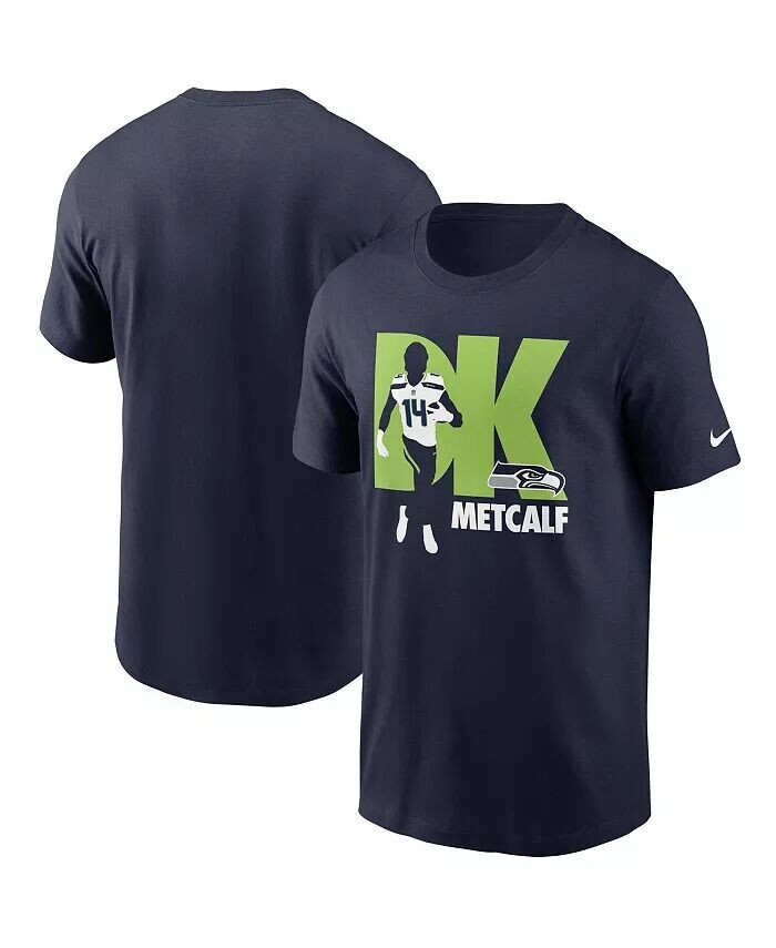 Мужская футболка с рисунком игрока DK Metcalf Seattle Seahawks Player Nike, синий
Мужская футболка с рисунком игрока DK Metcalf Seattle Seahawks Player Nike, синий