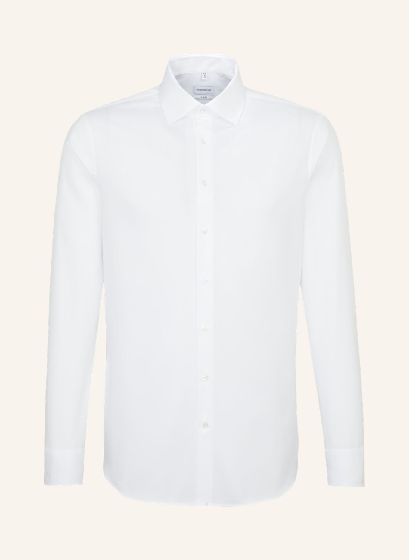 Рубашка деловая x-slim fit Seidensticker, белый 
Рубашка деловая x-slim fit Seidensticker, белый