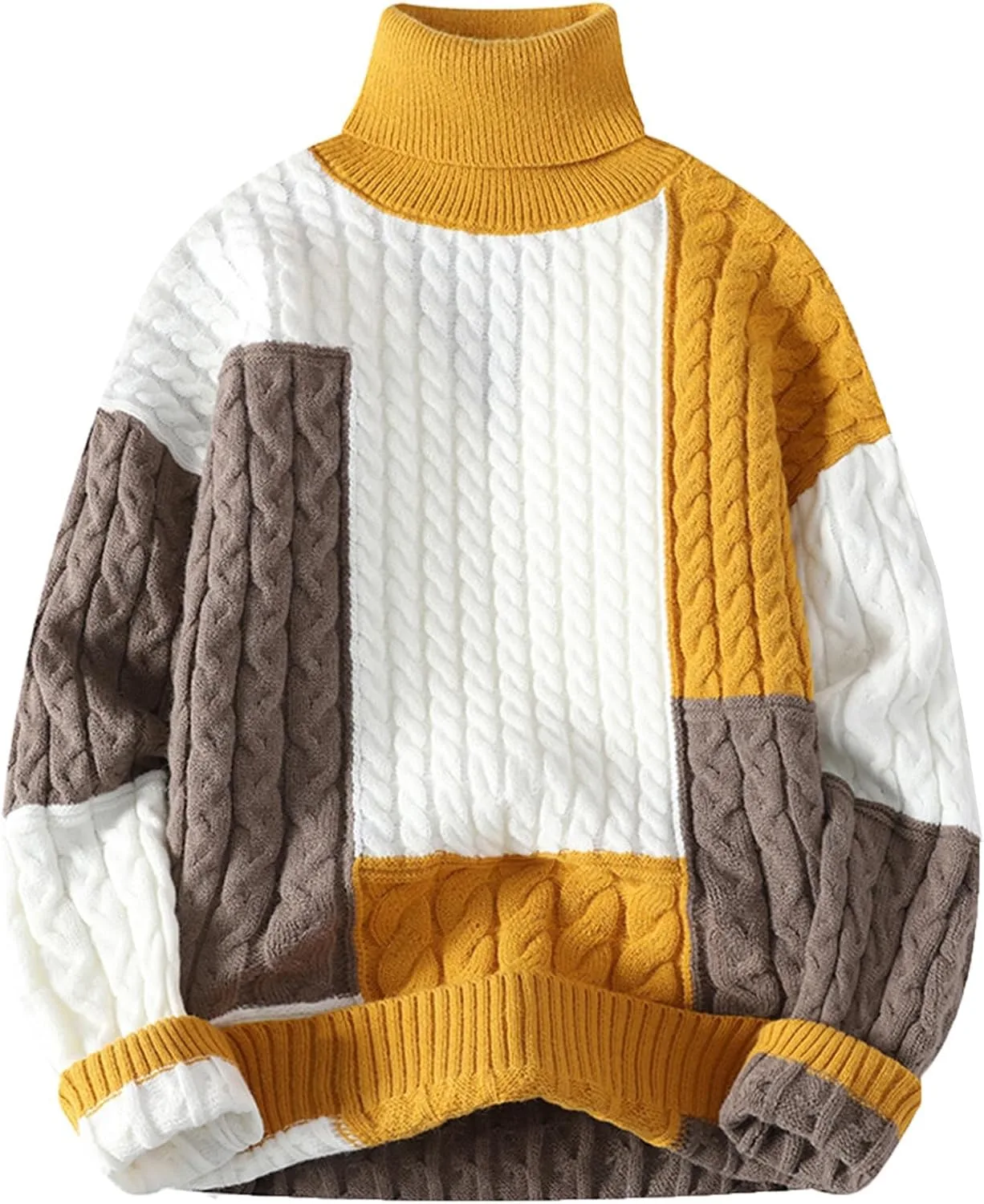 Винтажный свитер с пэчворком и косой вязкой Uillui
Винтажный свитер с пэчворком и косой вязкой Uillui