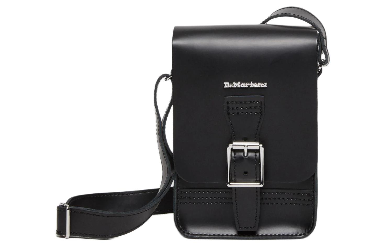 Кожаная поясная сумка унисекс черная Dr.Martens 
Кожаная поясная сумка унисекс черная Dr.Martens