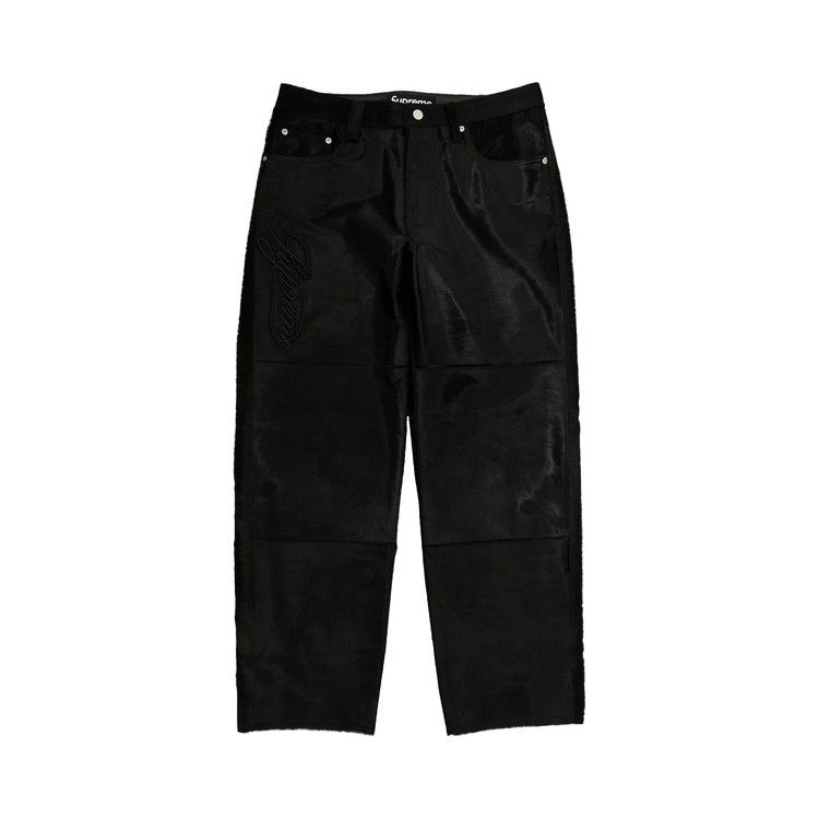 Джинсы Supreme Ponyhair Loose Fit 5-Pocket Jean, Black
Джинсы Supreme Ponyhair Loose Fit 5-Pocket Jean, Black