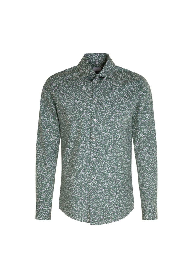 Деловая рубашка узкая Seidensticker, зеленый
Деловая рубашка узкая Seidensticker, зеленый