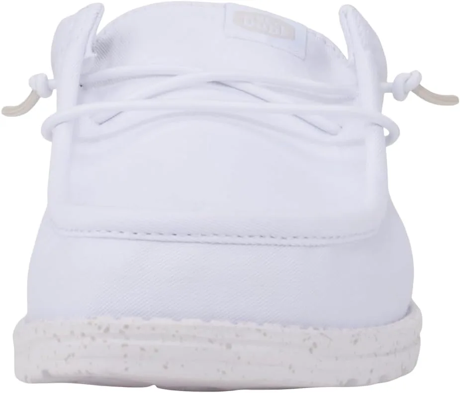 Мужские слипоны HEYDUDE Wally с эластичным канвасом | Мужская обувь | Мужские лоферы без шнурков | Удобные и легкие, белый
Мужские слипоны HEYDUDE Wally с эластичным канвасом | Мужская обувь | Мужские лоферы без шнурков | Удобные и легкие, белый