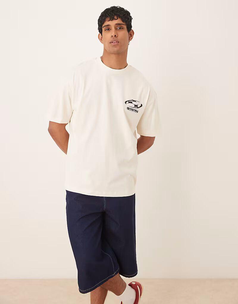 Футболка ASOS DESIGN оверсайз с принтом спереди и сзади из тофу
Футболка ASOS DESIGN оверсайз с принтом спереди и сзади из тофу