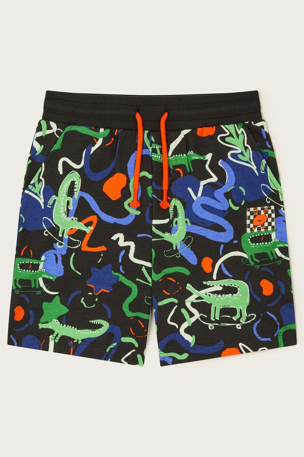 Шорты для скейтбординга с мотивом крокодила Monsoon, черный
Шорты для скейтбординга с мотивом крокодила Monsoon, черный