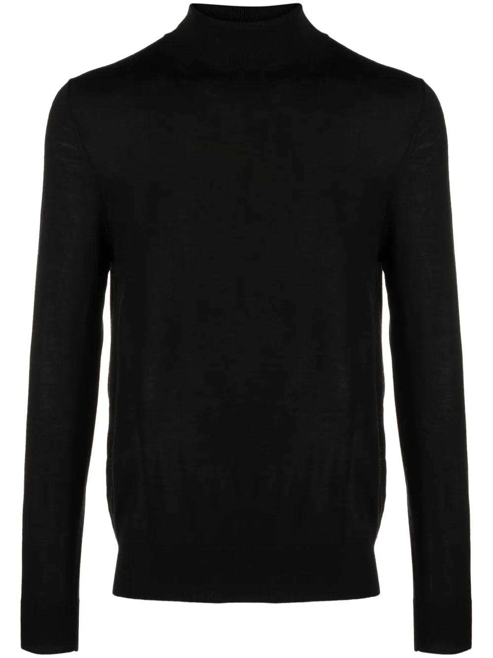 Джемпер из смесовой шерсти с высоким воротником Hackett, черный
Джемпер из смесовой шерсти с высоким воротником Hackett, черный