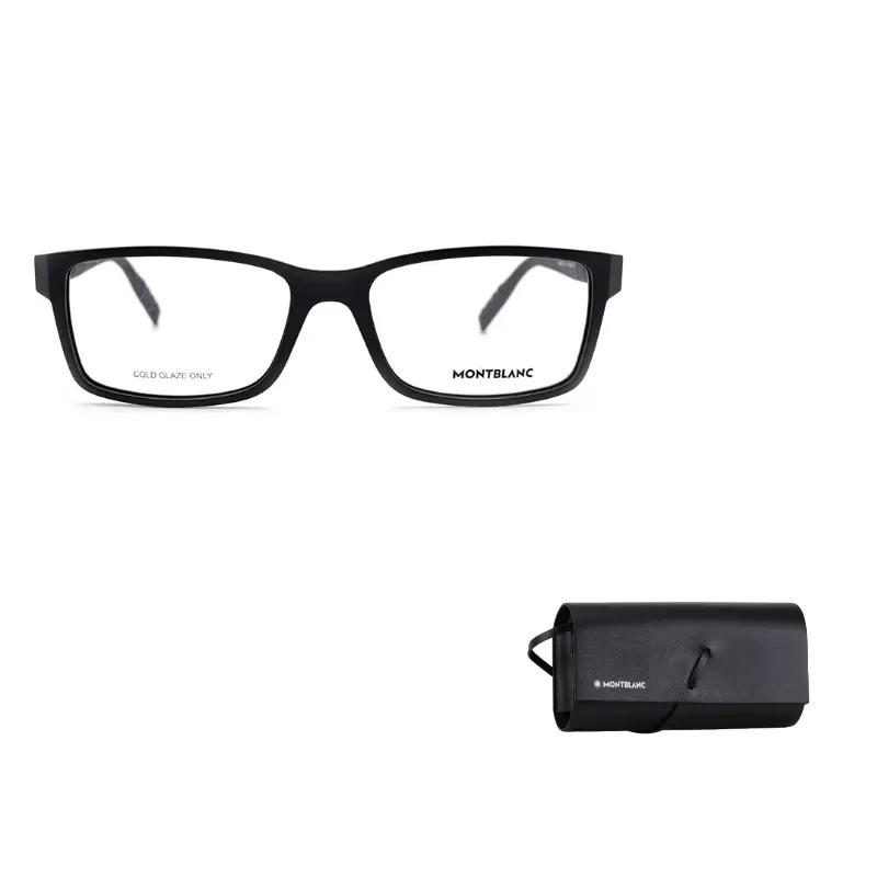 Очки с прямоугольной оправой MONTBLANC, черный
Очки с прямоугольной оправой MONTBLANC, черный