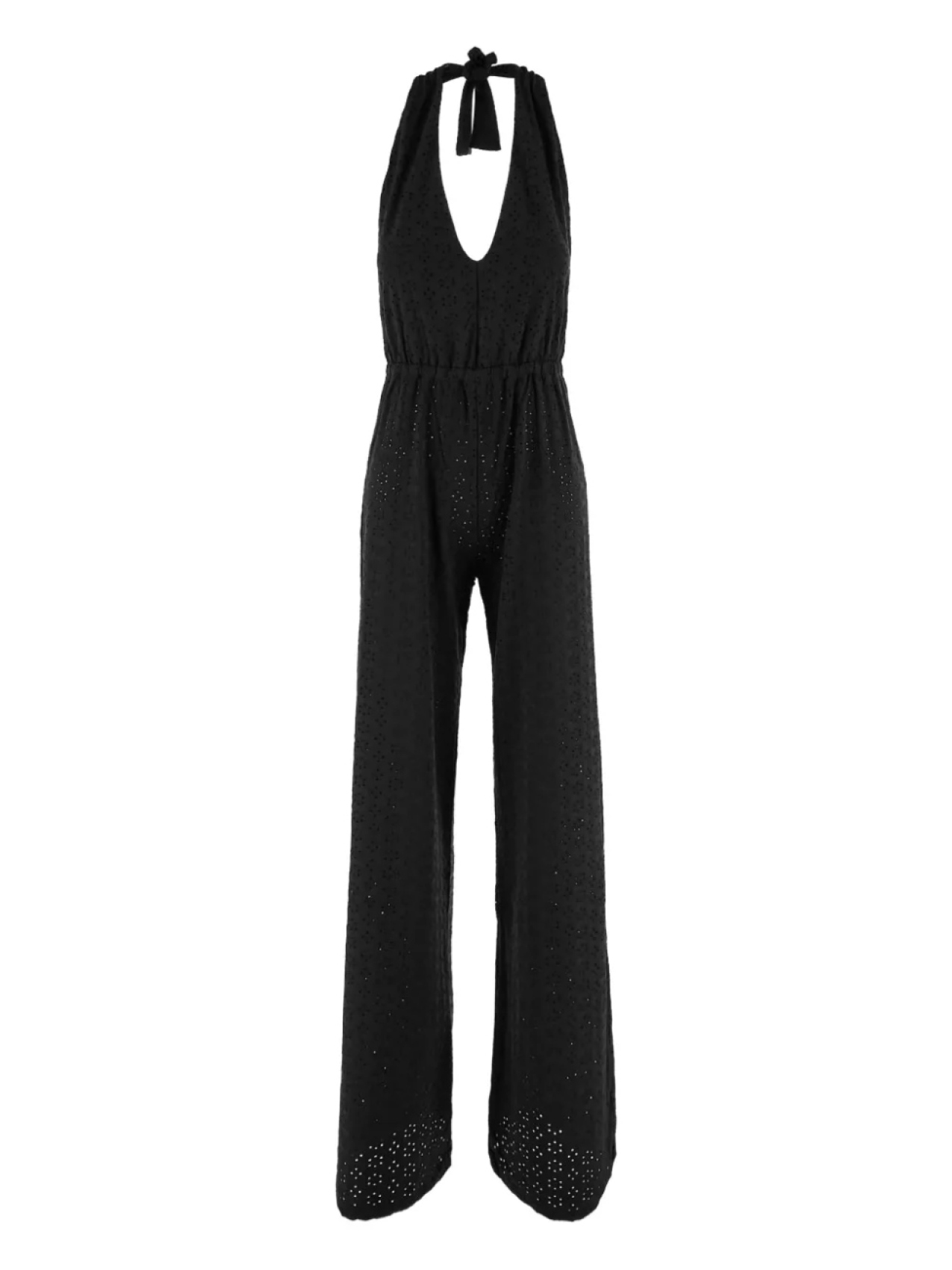 Fisico комбинезон с английской вышивкой, черный 
Fisico комбинезон с английской вышивкой, черный