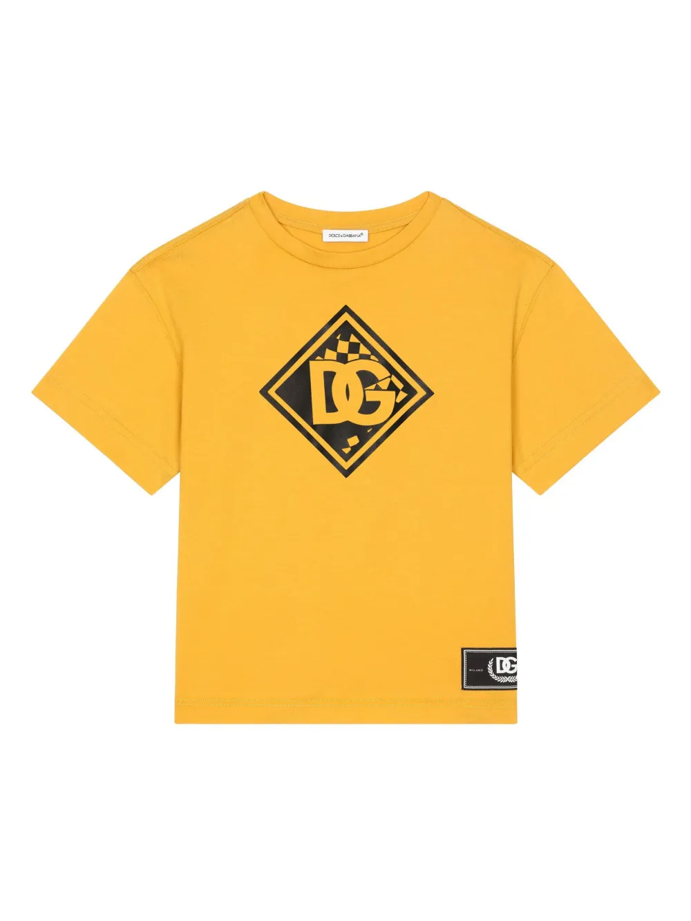 Футболка из джерси с логотипом Dolce & Gabbana Kids, желтый
Футболка из джерси с логотипом Dolce & Gabbana Kids, желтый