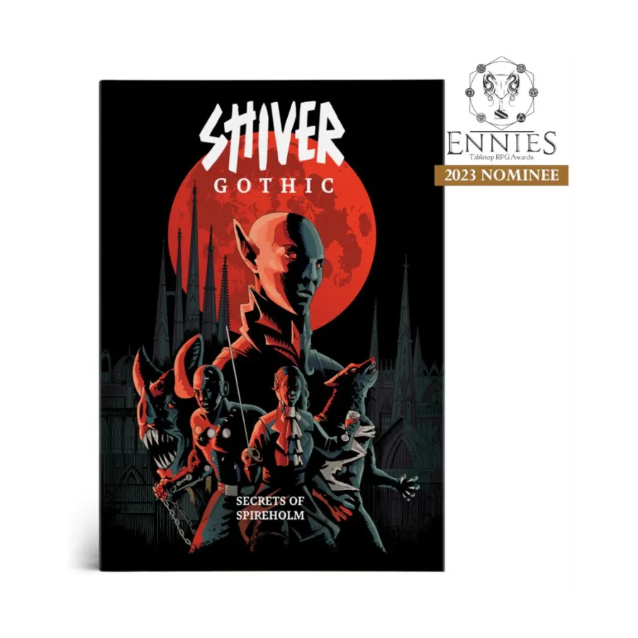 Shiver Gothic - Secrets of Spireholm w/PDF of Core Book, Shiver (Parable Games), твердый переплет
Shiver Gothic - Secrets of Spireholm w/PDF of Core Book, Shiver (Parable Games), твердый переплет