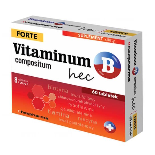 Hecpharma, Биологически активная добавка Витамин В Композитум Форте Хек, 60 таб.
Hecpharma, Биологически активная добавка Витамин В Композитум Форте Хек, 60 таб.
