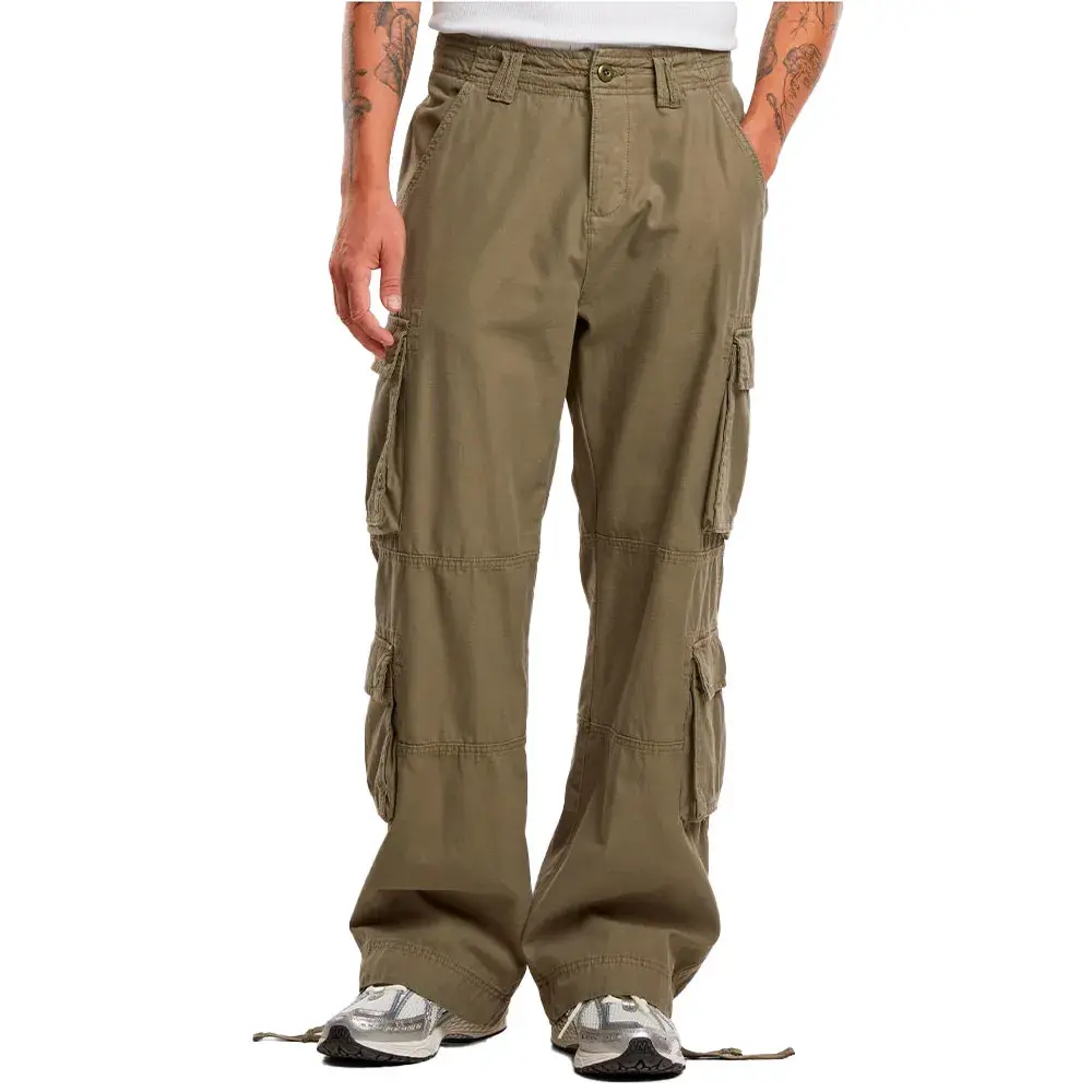 Брюки карго Urban Classics Double, зеленый
Брюки карго Urban Classics Double, зеленый