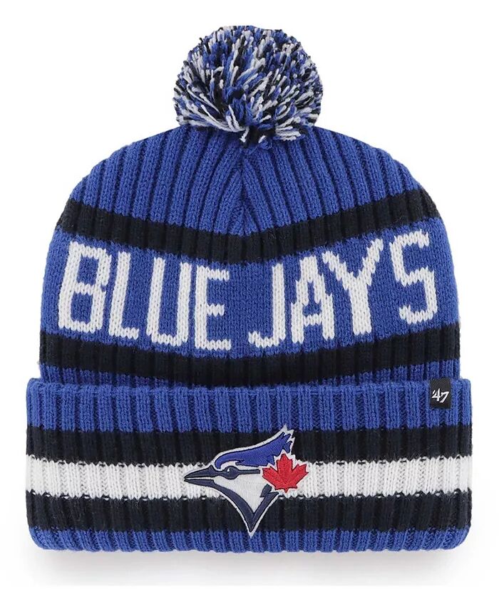 Мужская вязаная шапка Royal Toronto Blue Jays Bering с манжетами и помпоном '47 Brand
Мужская вязаная шапка Royal Toronto Blue Jays Bering с манжетами и помпоном '47 Brand