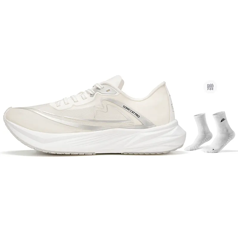 Sonic cat Амортизирующие противоскользящие и износостойкие беговые кроссовки с полноразмерной карбоновой пластиной унисекс чисто белые, цвет Pure White Clothing Sets
Sonic cat Амортизирующие противоскользящие и износостойкие беговые кроссовки с полноразмерной карбоновой пластиной унисекс чисто белые, цвет Pure White Clothing Sets