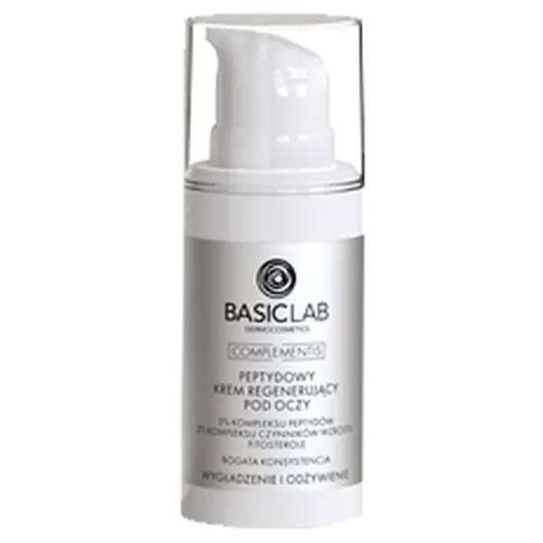 Насыщенный крем для век, 15 мл Basiclab Complementis
Насыщенный крем для век, 15 мл Basiclab Complementis