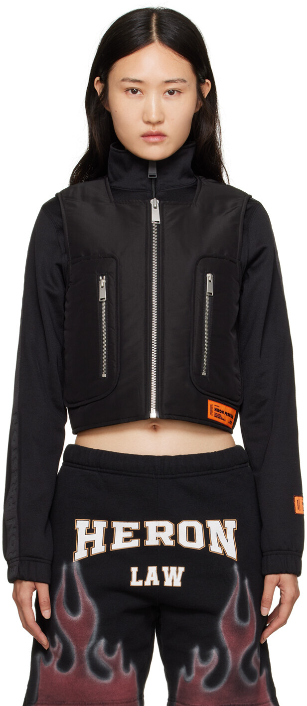 Черный жилет Ex-Ray Heron Preston
Черный жилет Ex-Ray Heron Preston