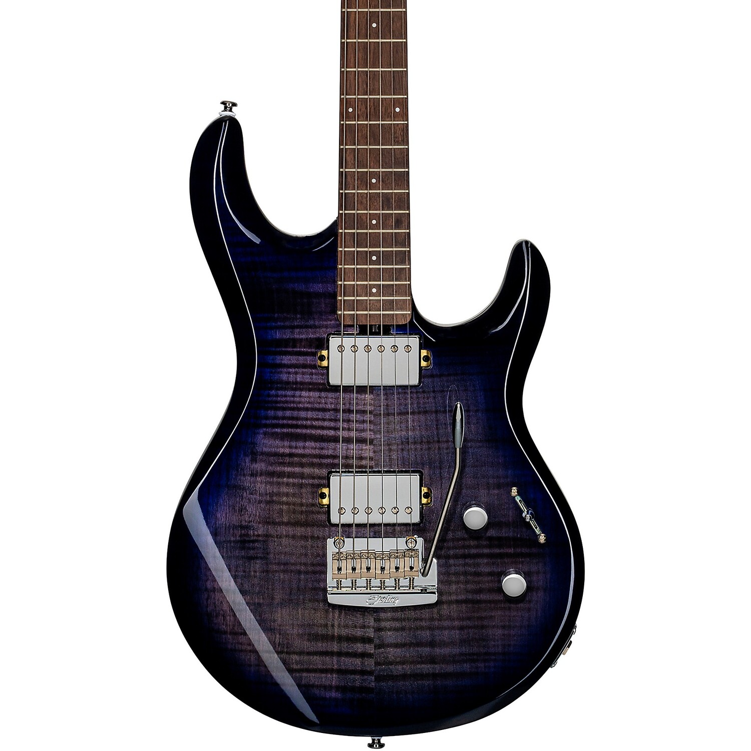 Электрогитара Sterling от Music Man Luke Flame Maple Top Blueberry Burst
Электрогитара Sterling от Music Man Luke Flame Maple Top Blueberry Burst