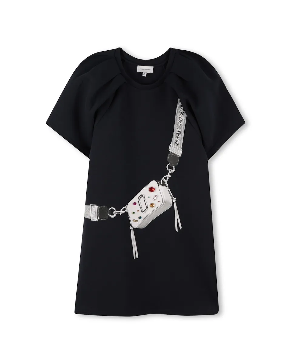 Платье для девочки голубого цвета с коротким рукавом Marc Jacobs
Платье для девочки голубого цвета с коротким рукавом Marc Jacobs