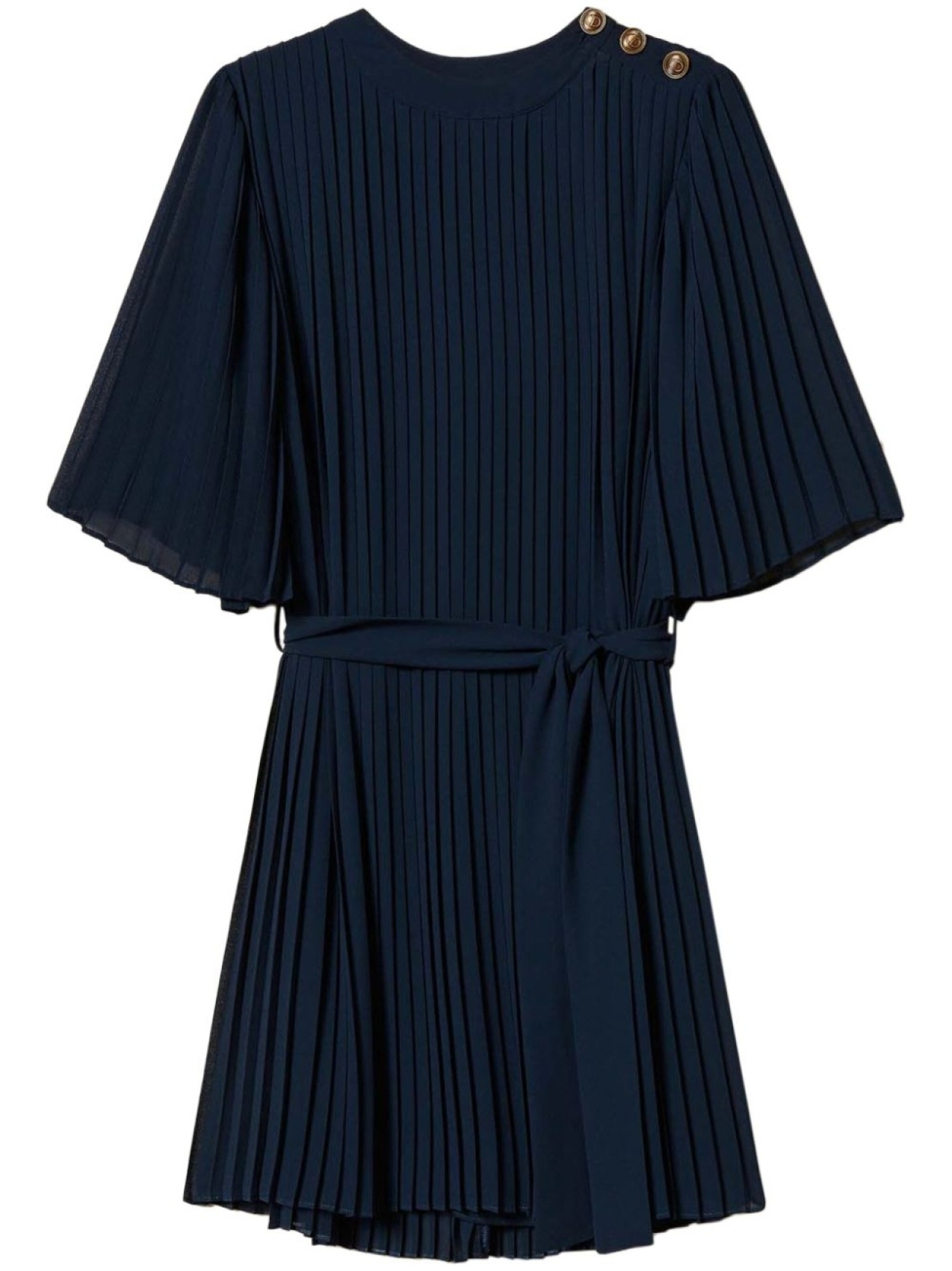 TWINSET платье мини со складками, синий
TWINSET платье мини со складками, синий