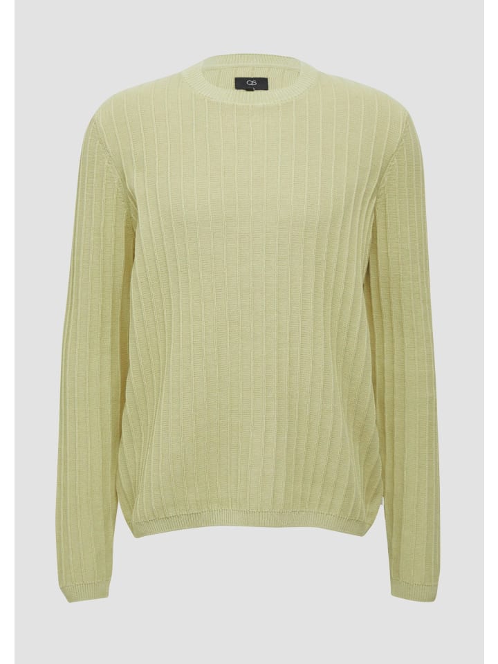 Вязаный свитер цвета 7265_светло-оливковый QS
Вязаный свитер цвета 7265_светло-оливковый QS