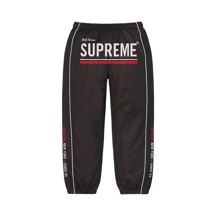 Брюки Supreme World Famous Jacquard Track Pant, Black
Брюки Supreme World Famous Jacquard Track Pant, Black