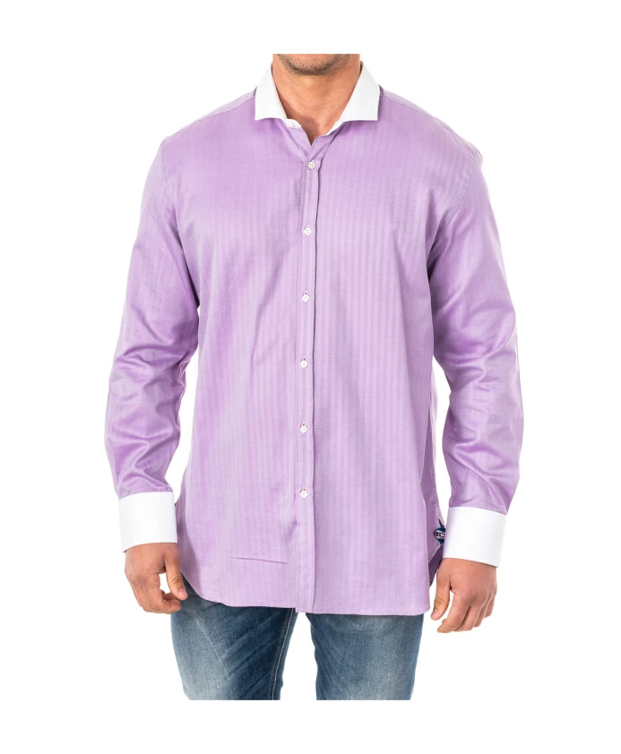 Фиолетовая рубашка с длинными рукавами и застежкой на пуговицы La Martina, фиолетовый
Фиолетовая рубашка с длинными рукавами и застежкой на пуговицы La Martina, фиолетовый