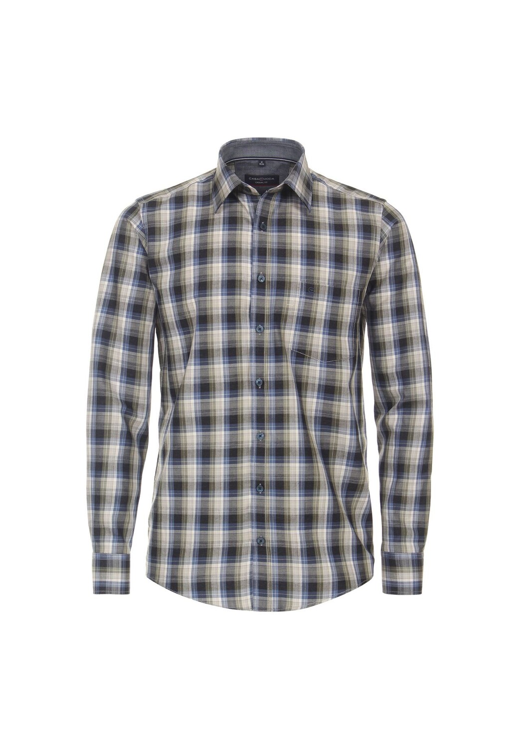 Рубашка с длинным рукавом CASAMODA, синий
Рубашка с длинным рукавом CASAMODA, синий