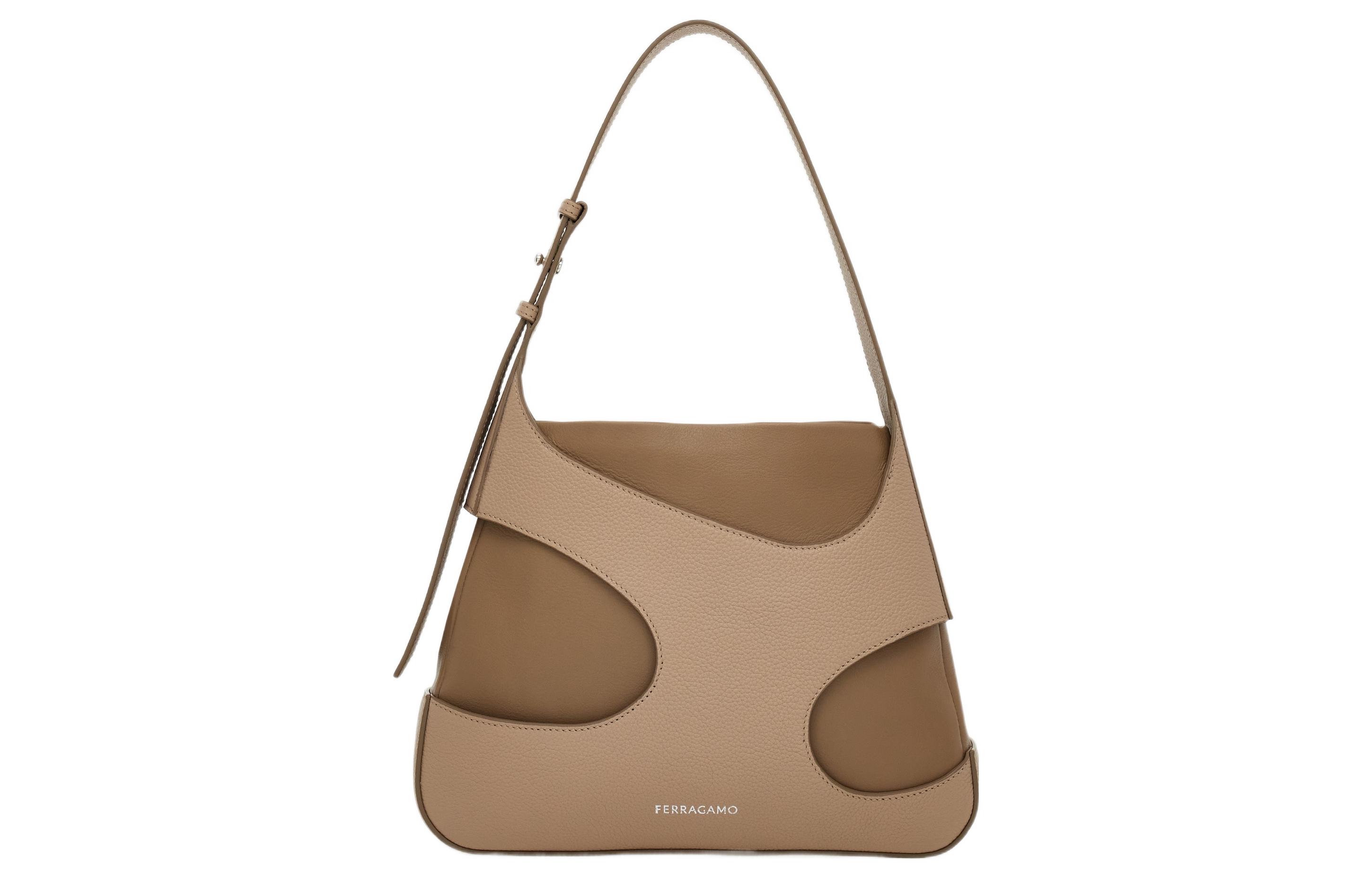 Ferragamo Кожаная сумка через плечо женская коричневая
Ferragamo Кожаная сумка через плечо женская коричневая