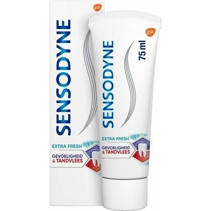 Зубная паста Sensodyne для чувствительности и десен Extra Fresh 75 мл
Зубная паста Sensodyne для чувствительности и десен Extra Fresh 75 мл