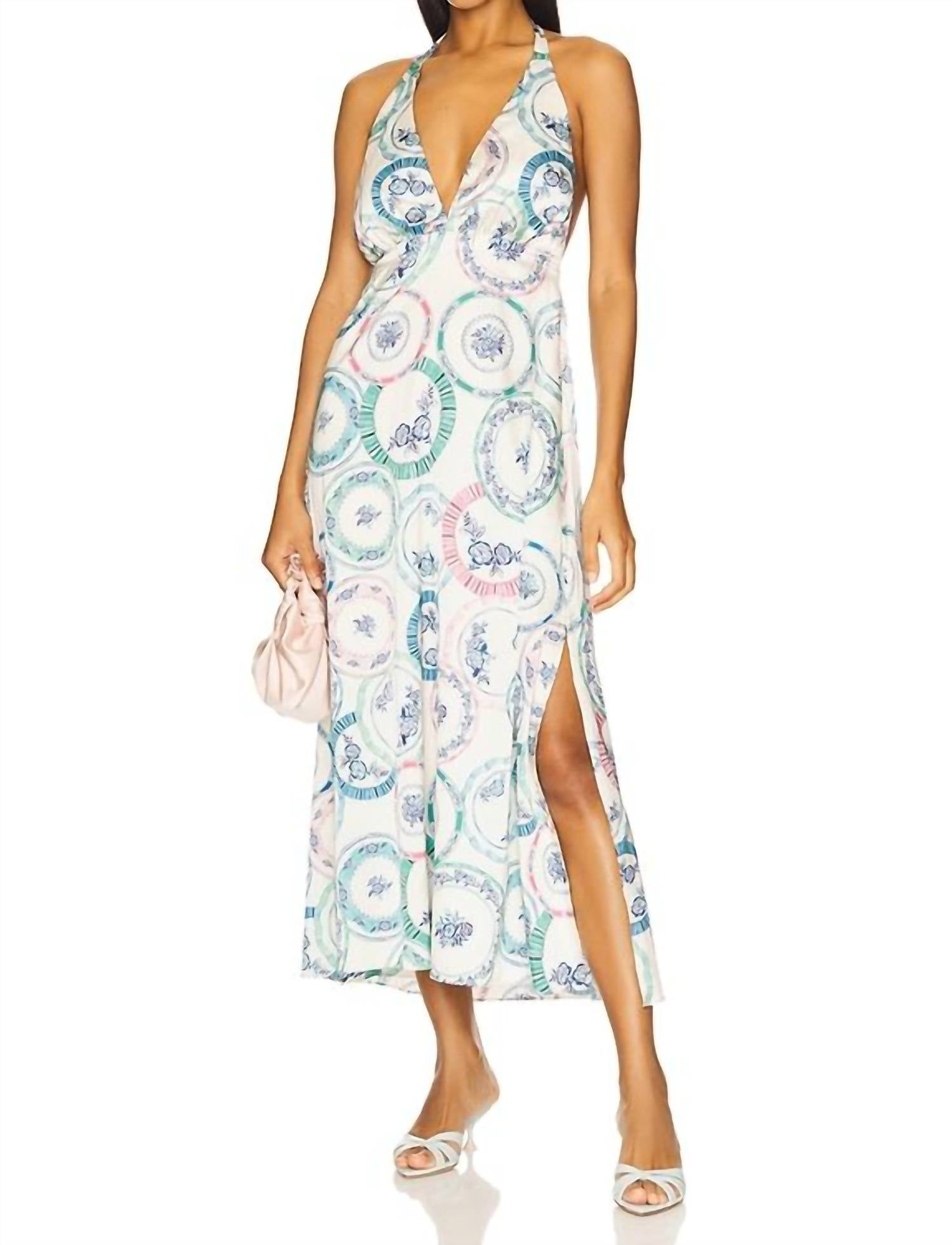 Платье Эмми в разноцветных пластинах Misa Los Angeles, красный
Платье Эмми в разноцветных пластинах Misa Los Angeles, красный