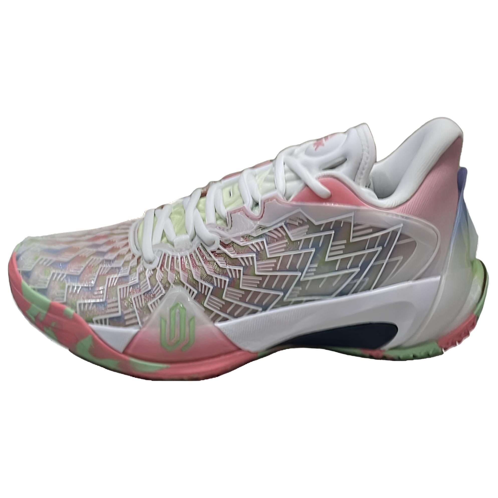 PEAK Баскетбольные кроссовки с дышащим покрытием, устойчивые к истиранию, низкие, мужские, белые, розовые, зеленые
PEAK Баскетбольные кроссовки с дышащим покрытием, устойчивые к истиранию, низкие, мужские, белые, розовые, зеленые