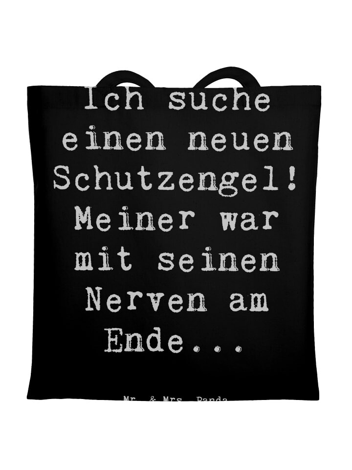 Сумка для переноски Mr & Mrs Panda Neuer Schutz, черный
Сумка для переноски Mr & Mrs Panda Neuer Schutz, черный