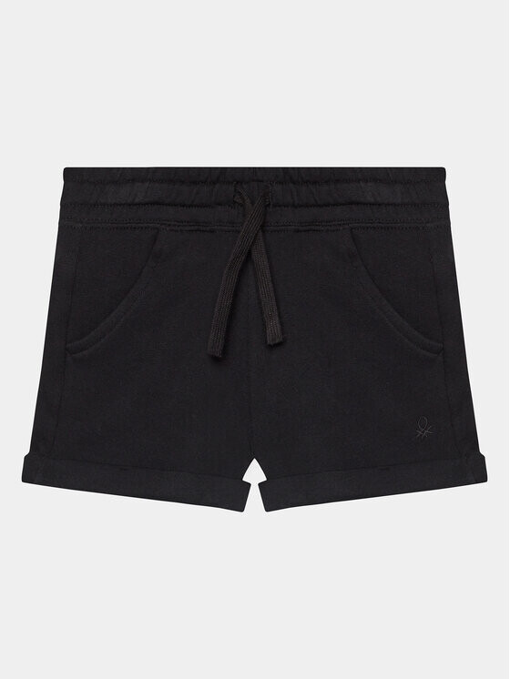 Спортивные шорты стандартного кроя United Colors Of Benetton, черный
Спортивные шорты стандартного кроя United Colors Of Benetton, черный