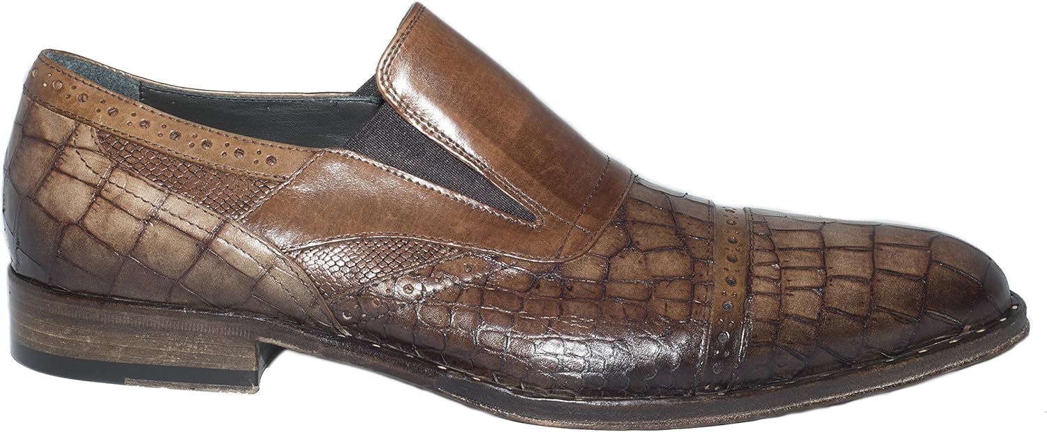 Мужские коричневые кожаные слипоны Jo Ghost 4293 итальянского производства
Мужские коричневые кожаные слипоны Jo Ghost 4293 итальянского производства